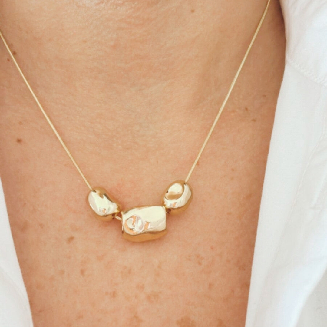 Collar Siena Gold Set con Aretes