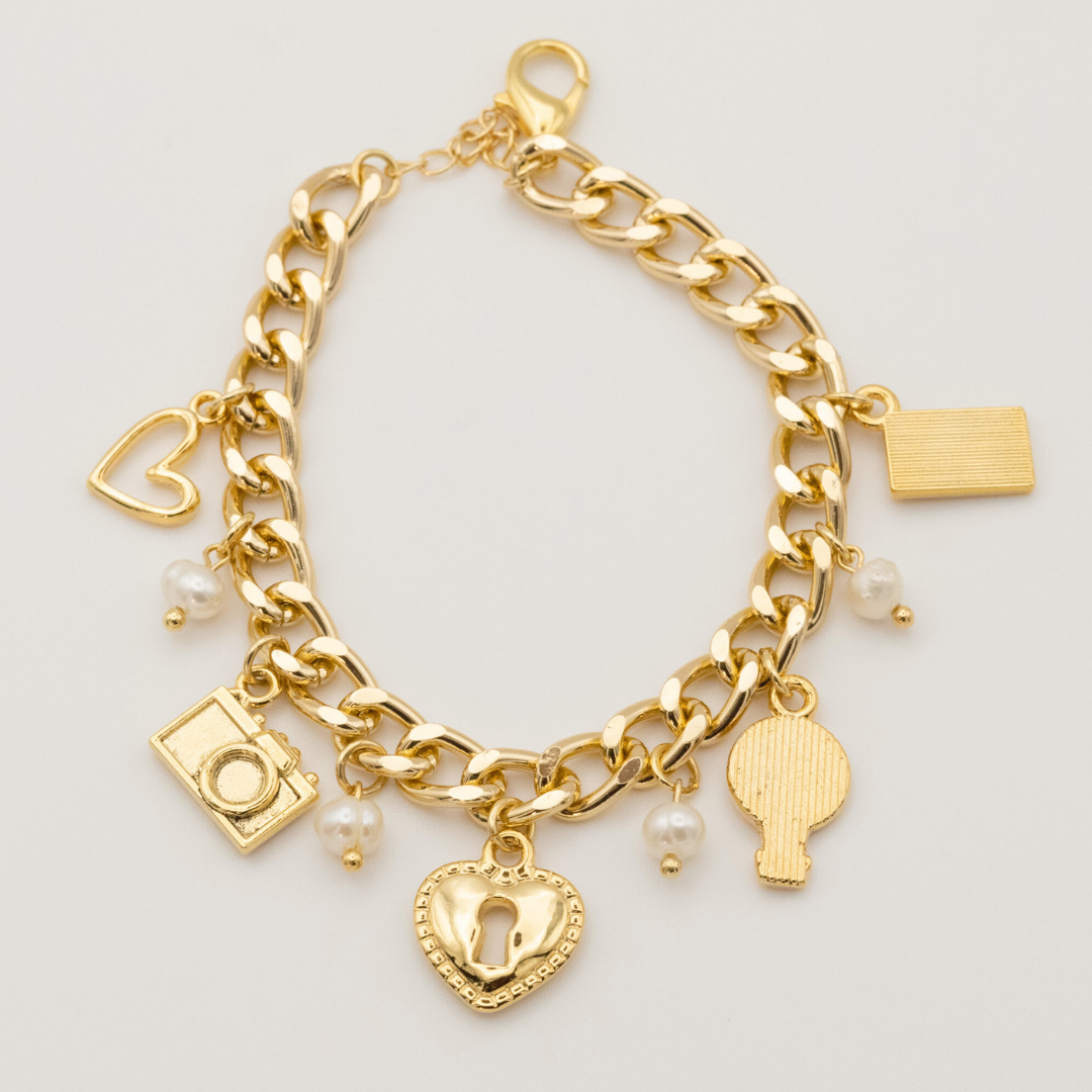Pulsera Corazón Candado