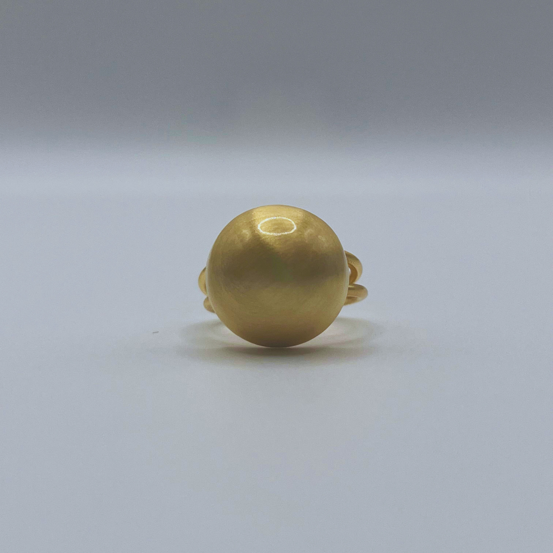 Anillo Esfera Mate