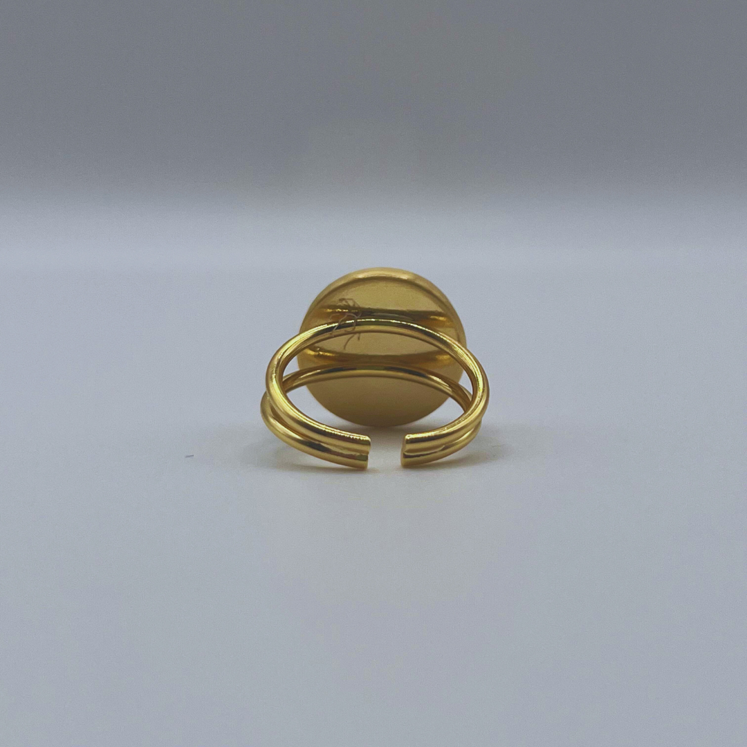 Anillo Esfera Mate