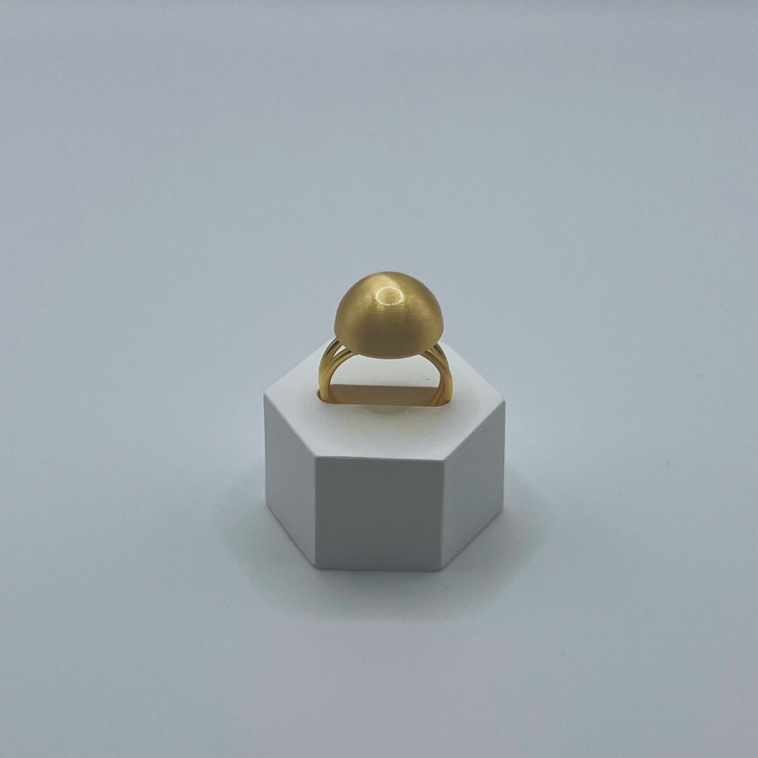 Anillo Esfera Mate