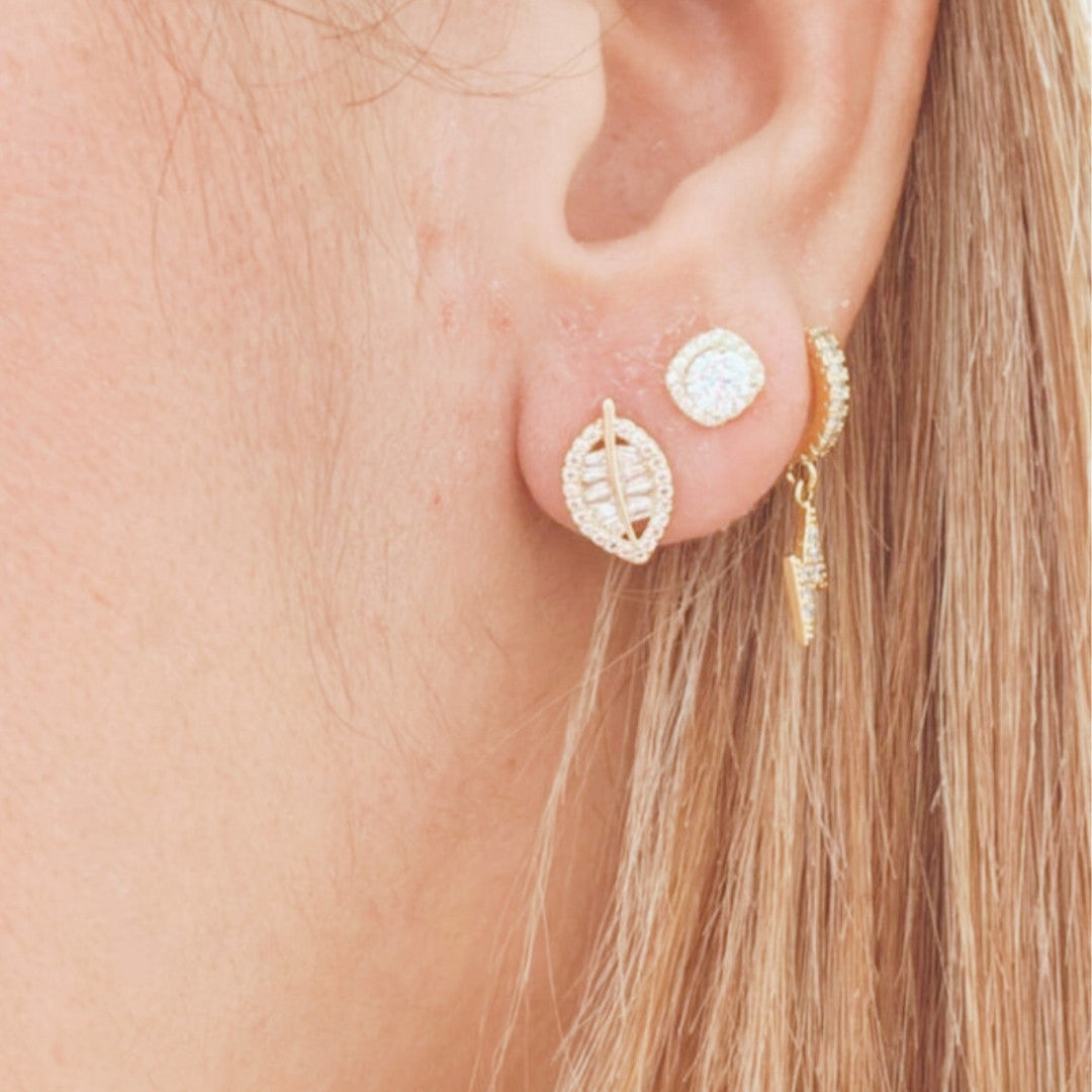 Aretes Mini Hojas