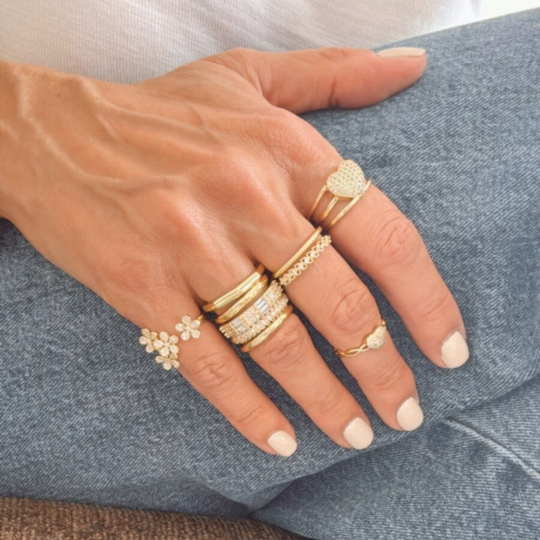 Anillo Flora Gold
