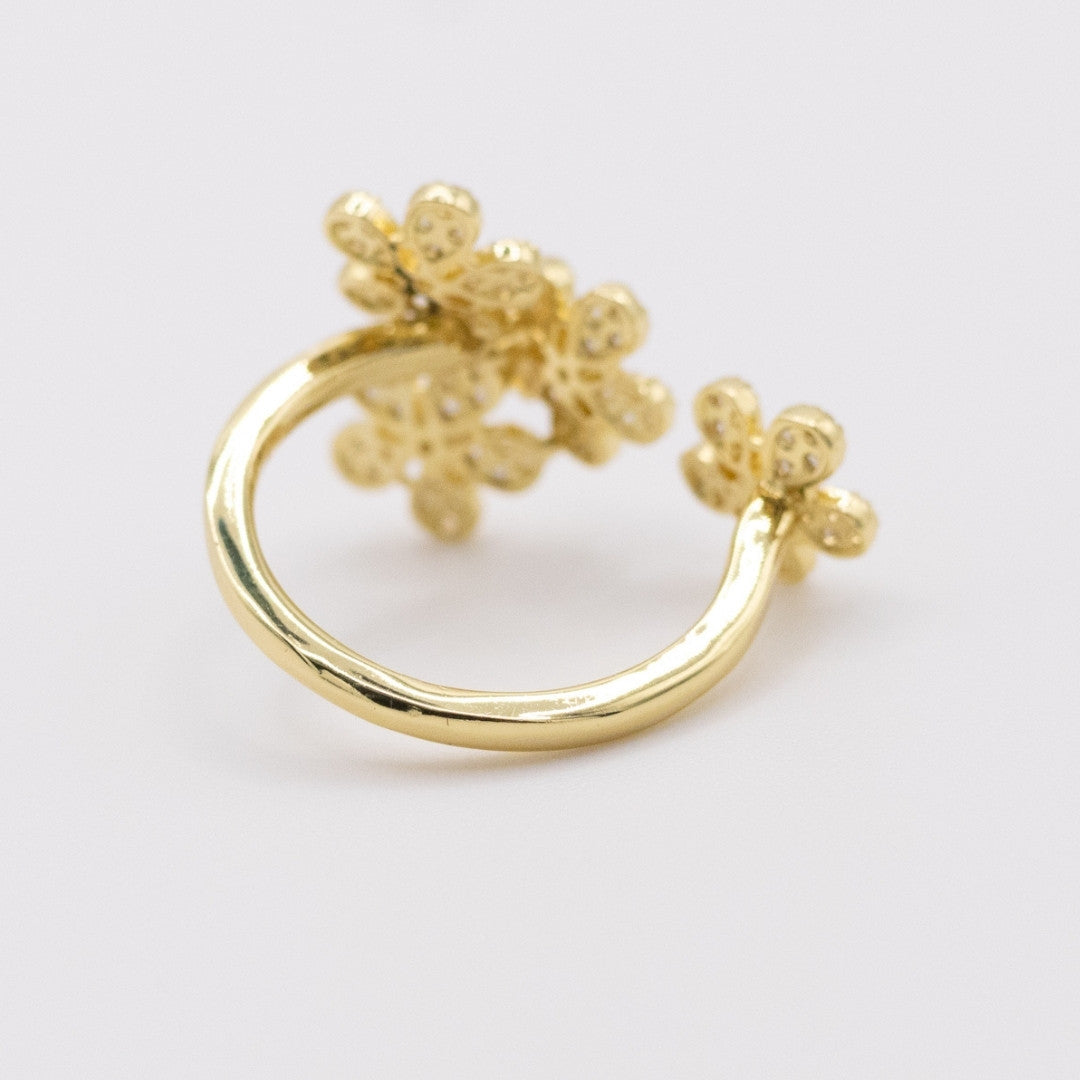 Anillo Flora Gold