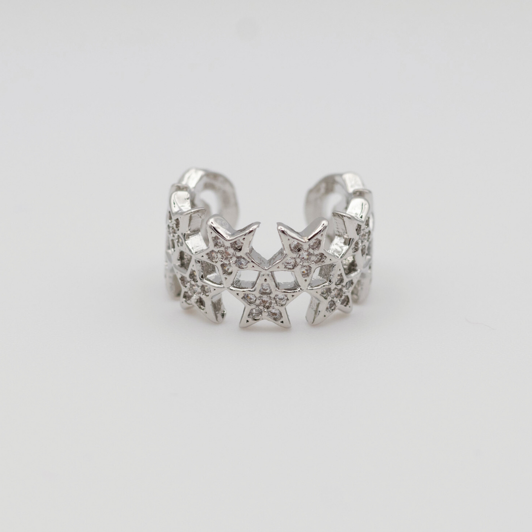 Earcuff Estrella Silver
