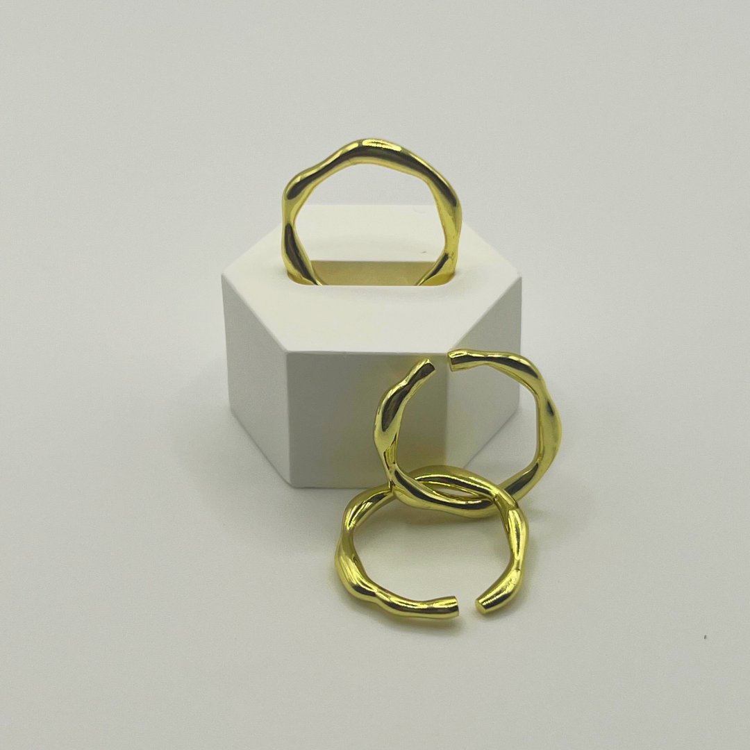 Anillo por 3 Dorados