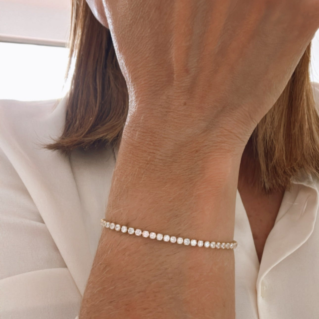 Pulsera Tennis Cristal