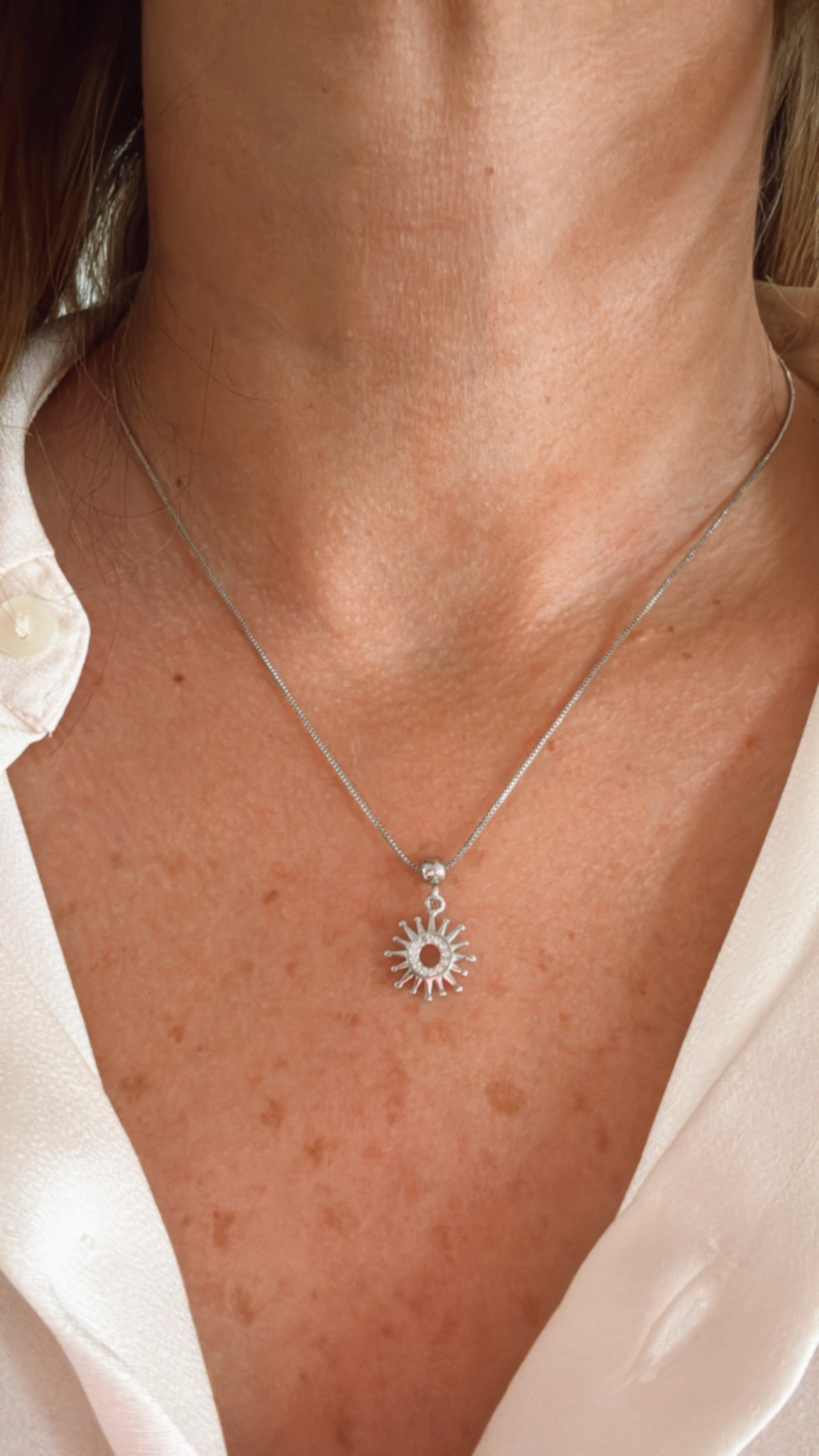 Collar Sol Silver