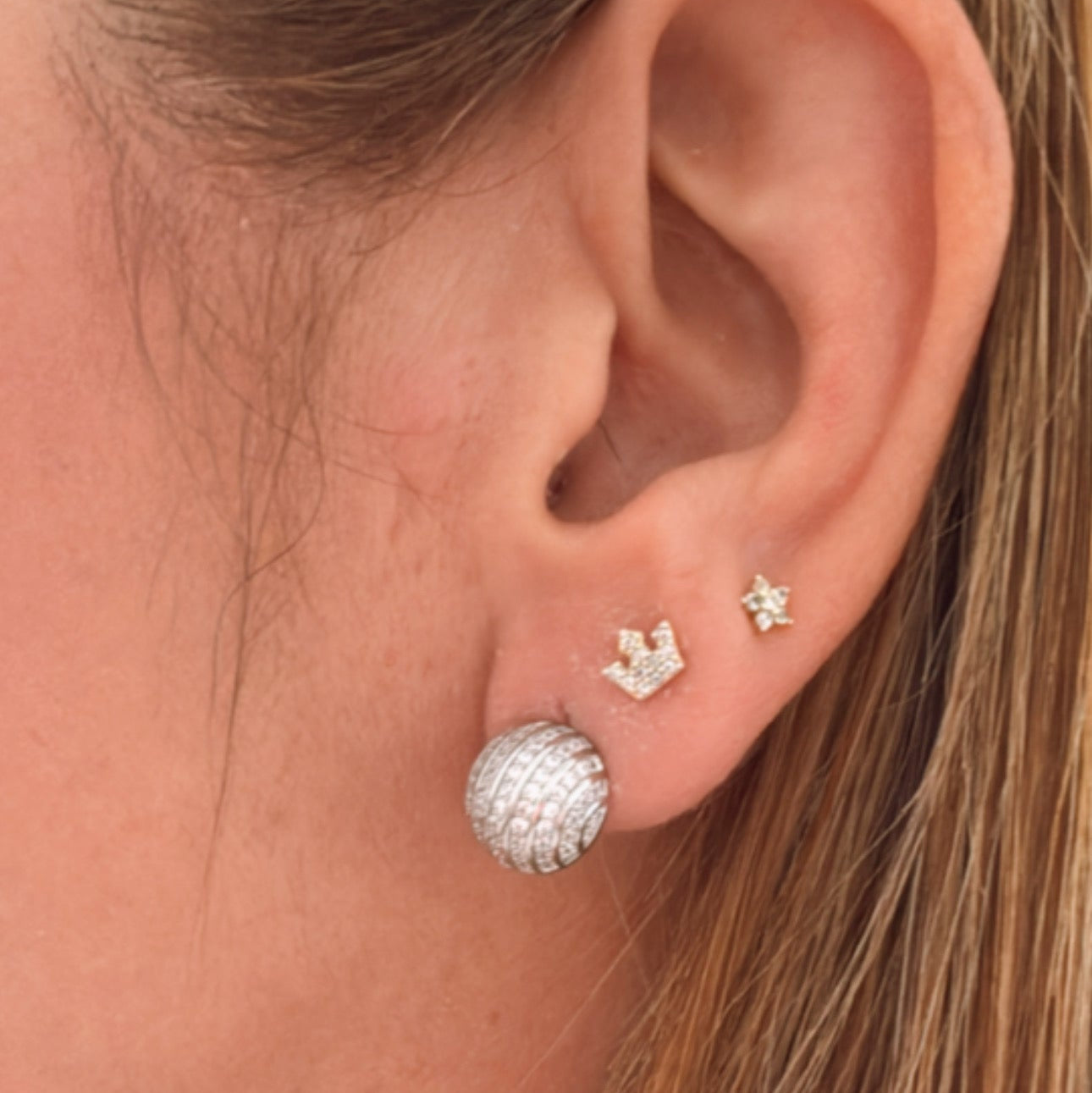 Aretes Lumis Silver