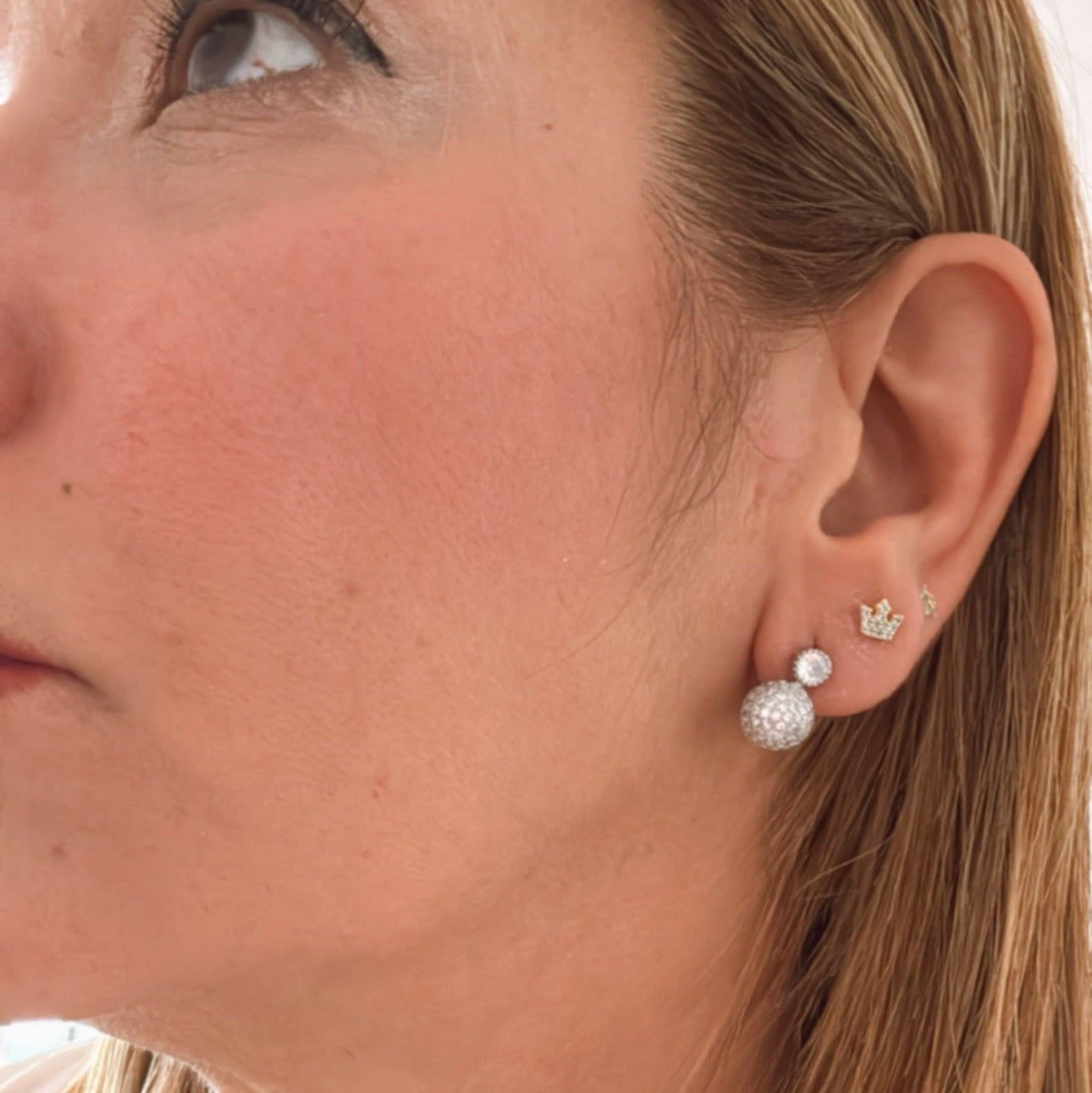 Aretes Morea Silver