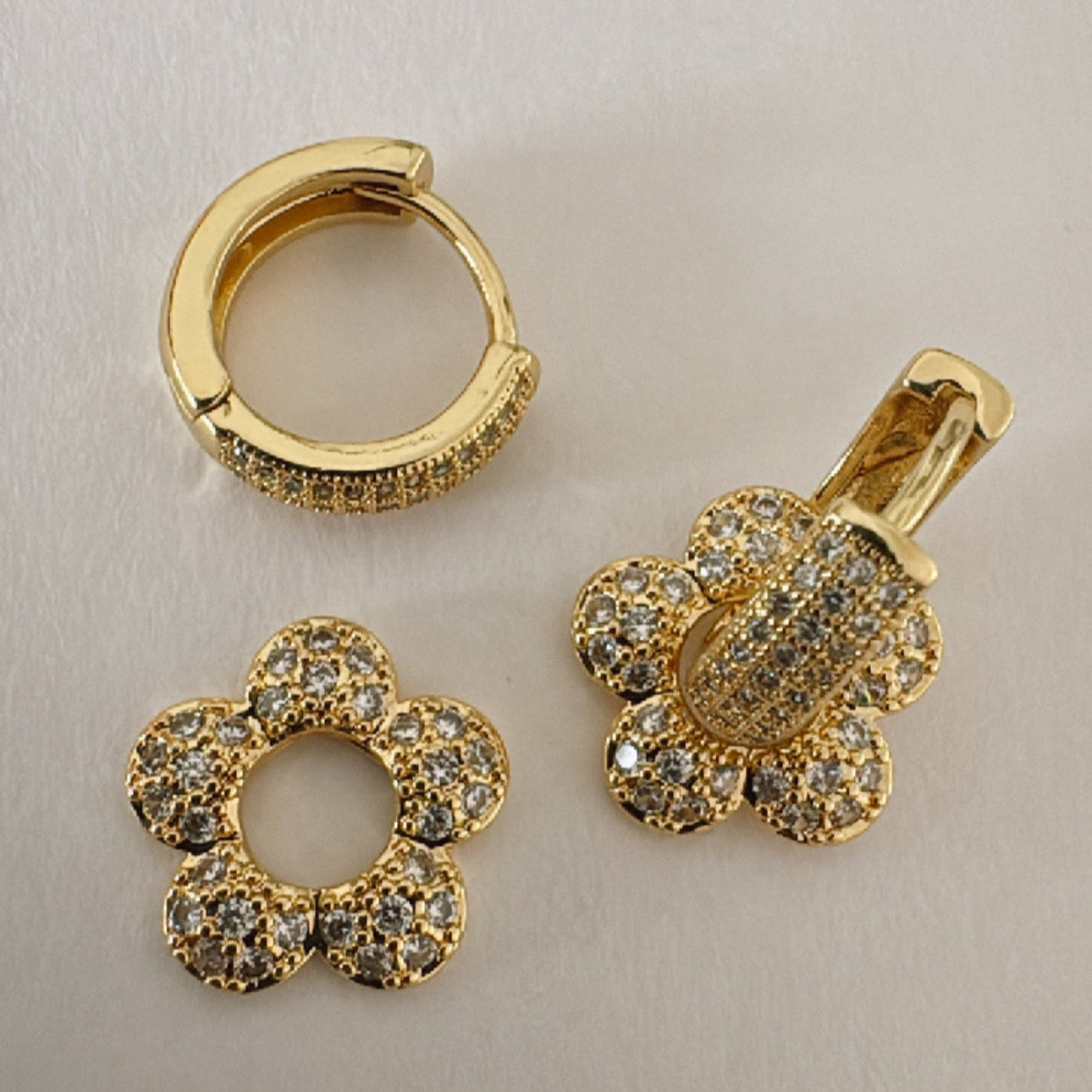 Aretes Solara Gold