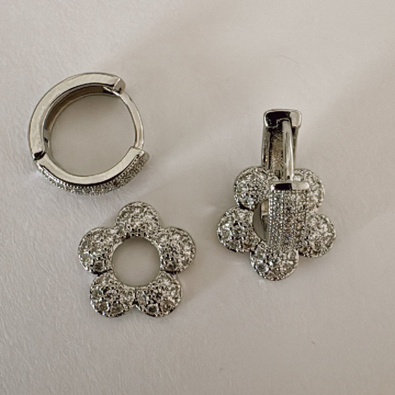 Aretes Solara Silver