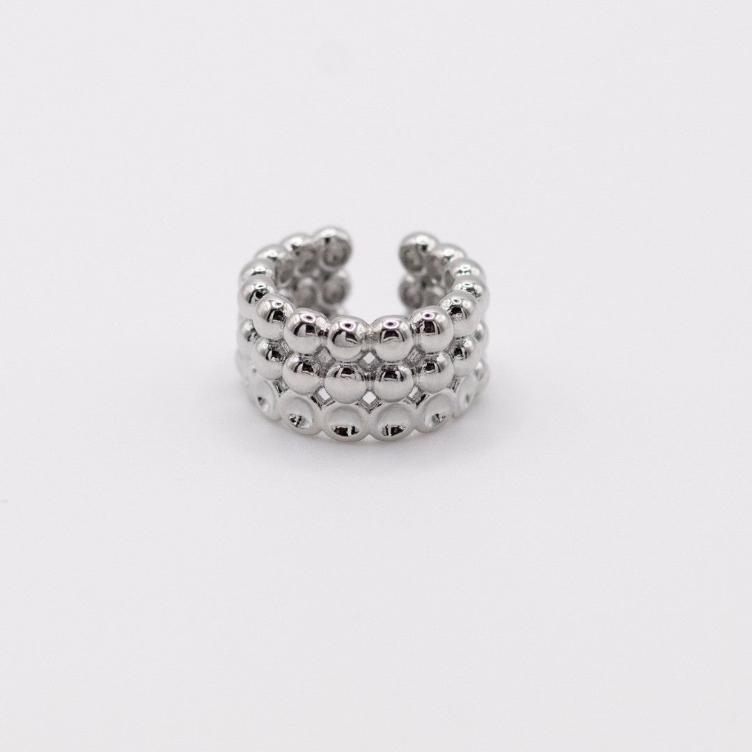 Earcuff Mini Balines Silver