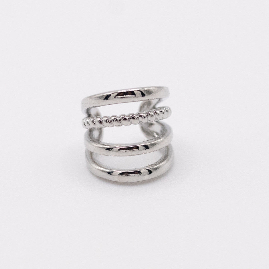 Earcuff Layers Silver