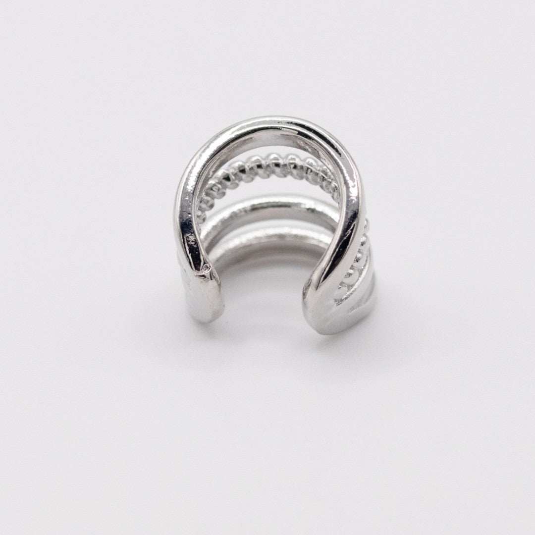 Earcuff Layers Silver