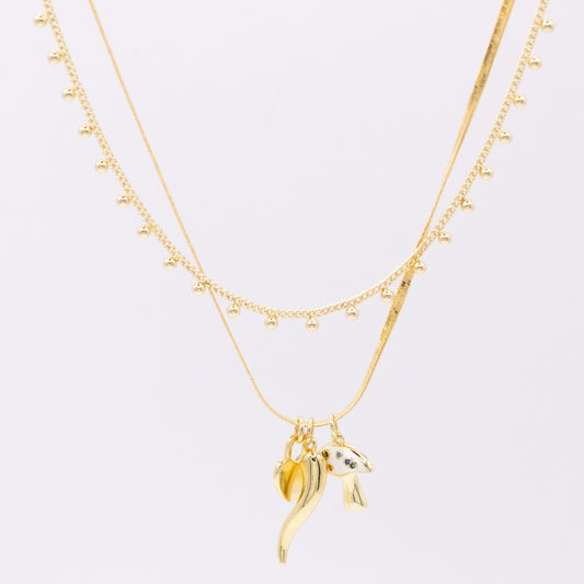 Collar Camelia set de 2