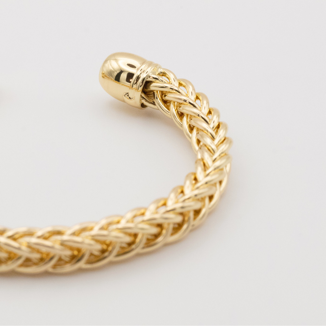 Pulsera Bangle Dorado