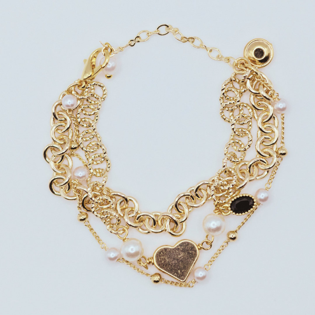 Pulsera Multidijes Corazon