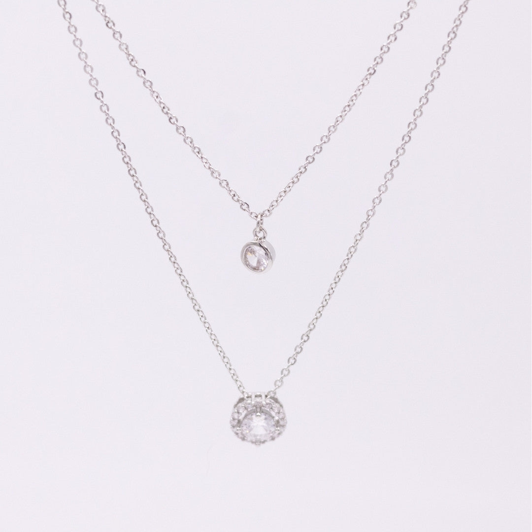 Collar Ambar Silver