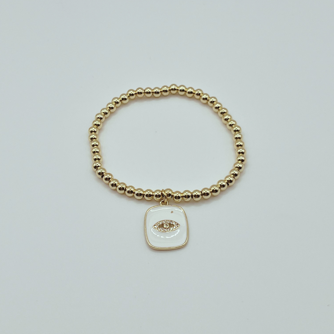 Pulsera Dije Ojo Turco Nacar