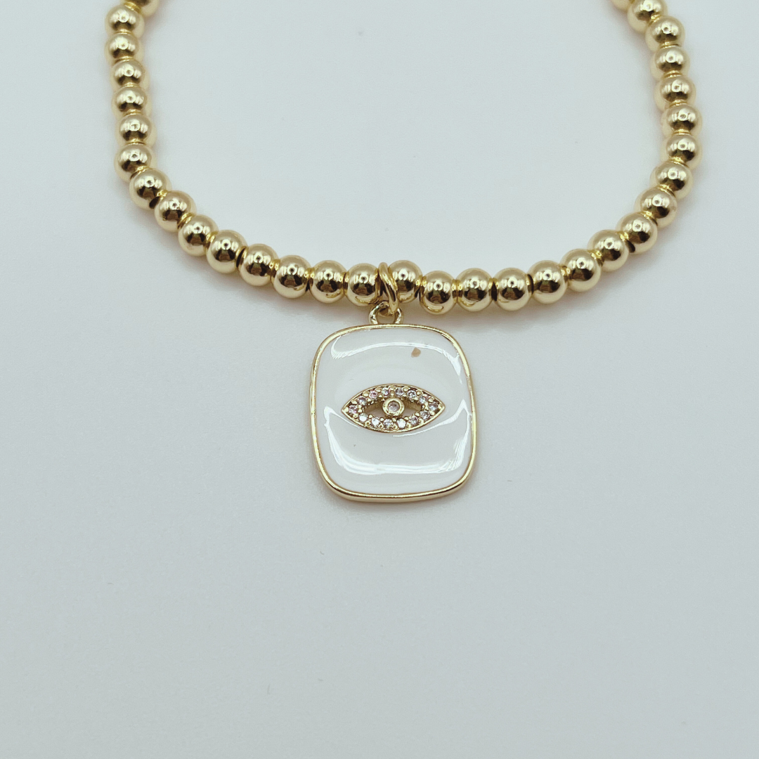Pulsera Dije Ojo Turco Nacar