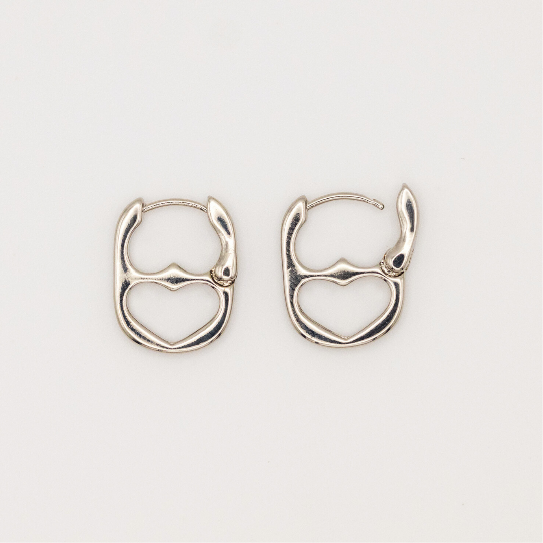Aretes Buclet Silver