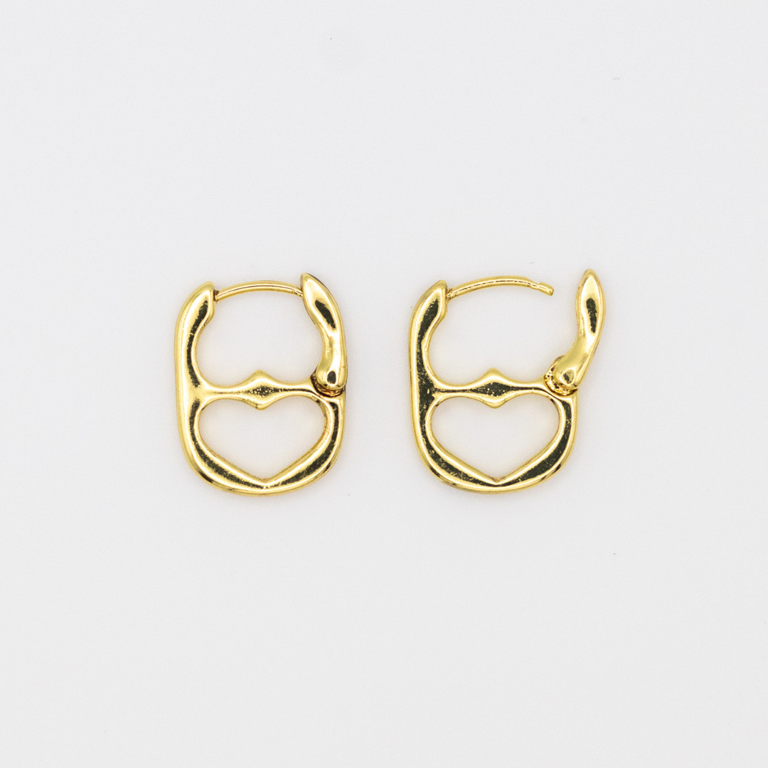 Aretes Buclet Gold