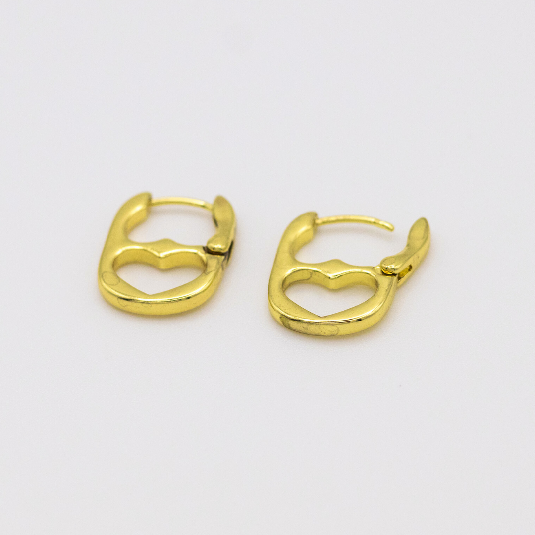 Aretes Buclet Gold