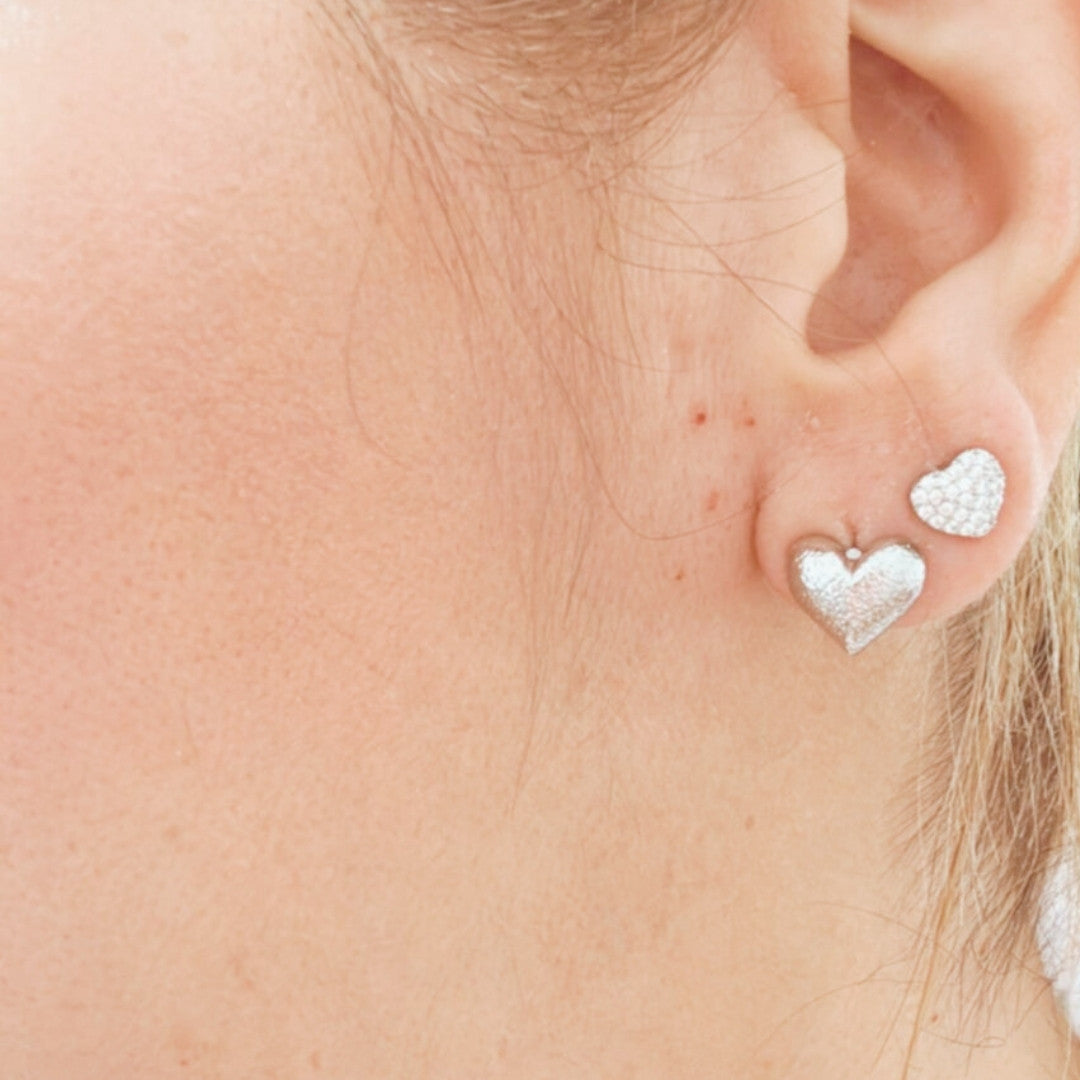 Aretes Amore Mini Silver