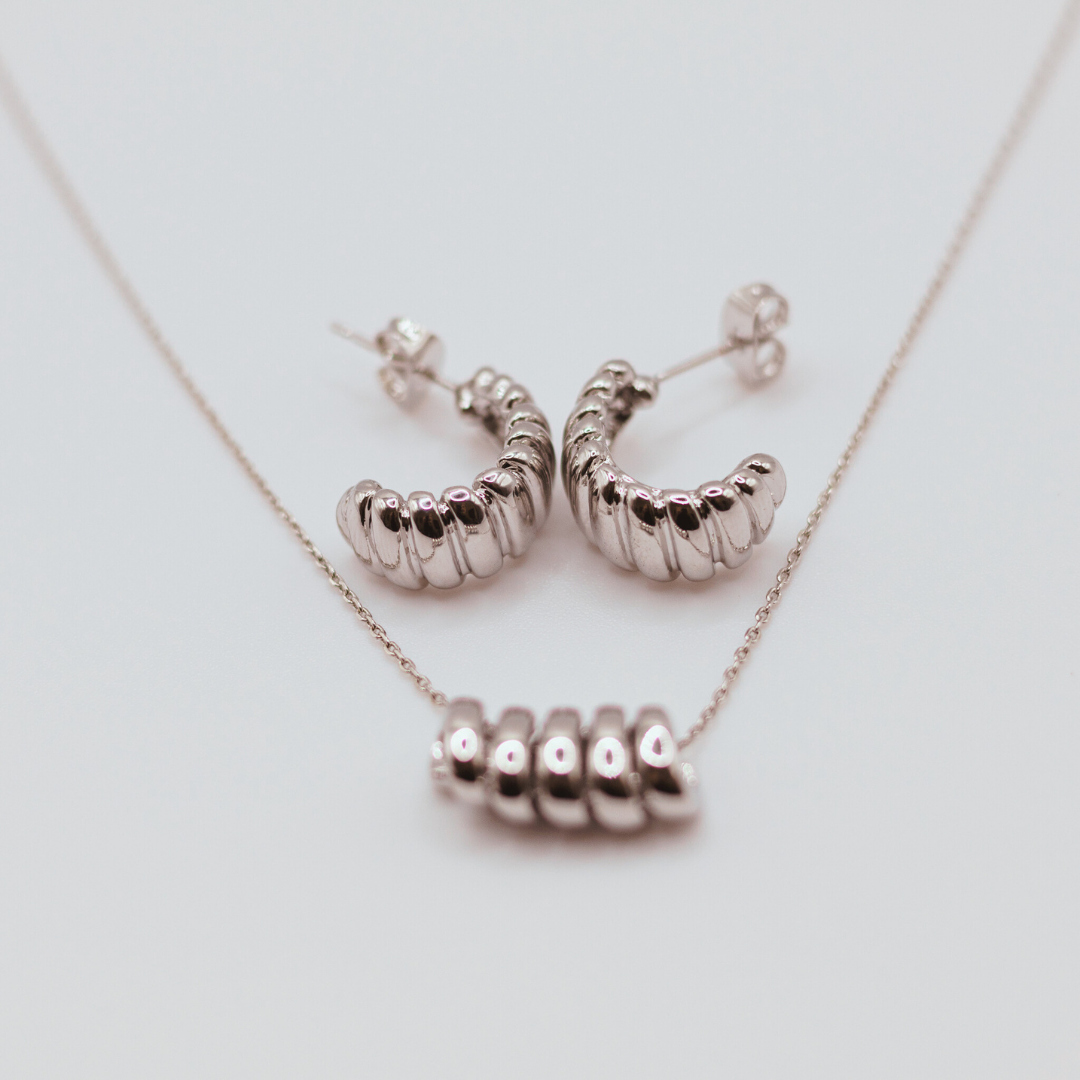 Collar set Conchita Silver