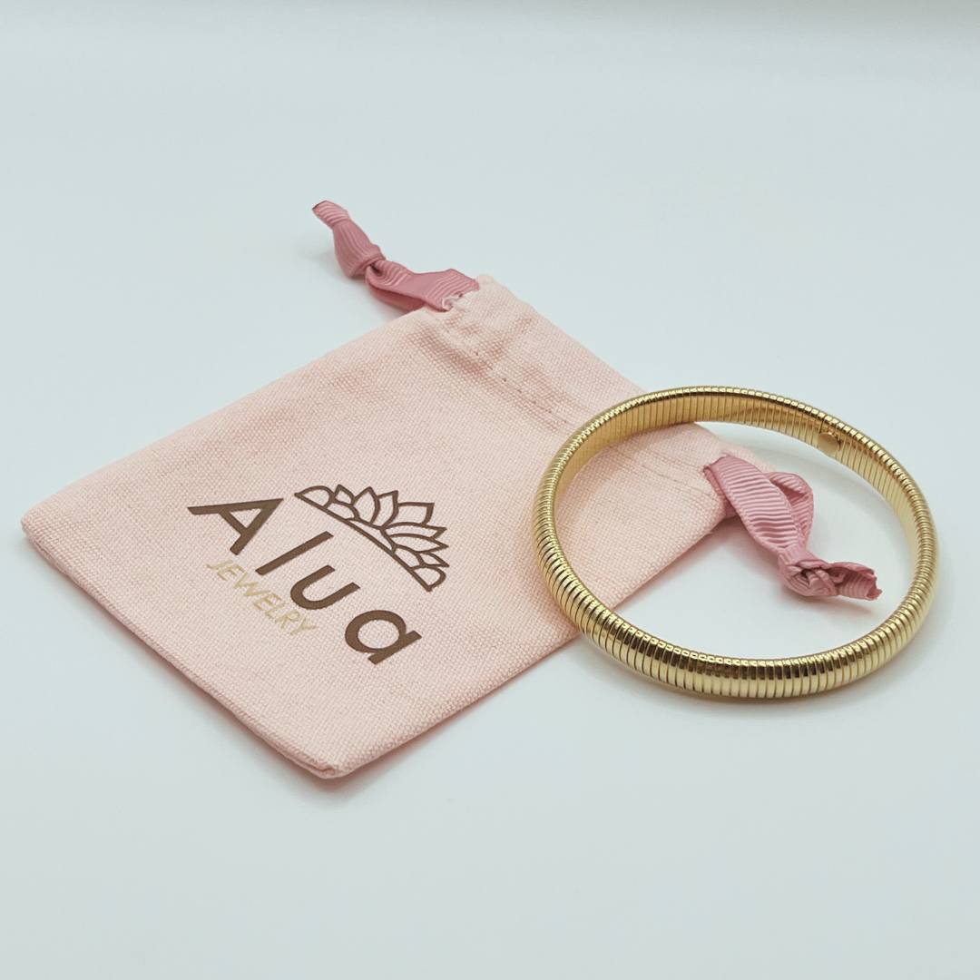 Pulsera Plana Gold