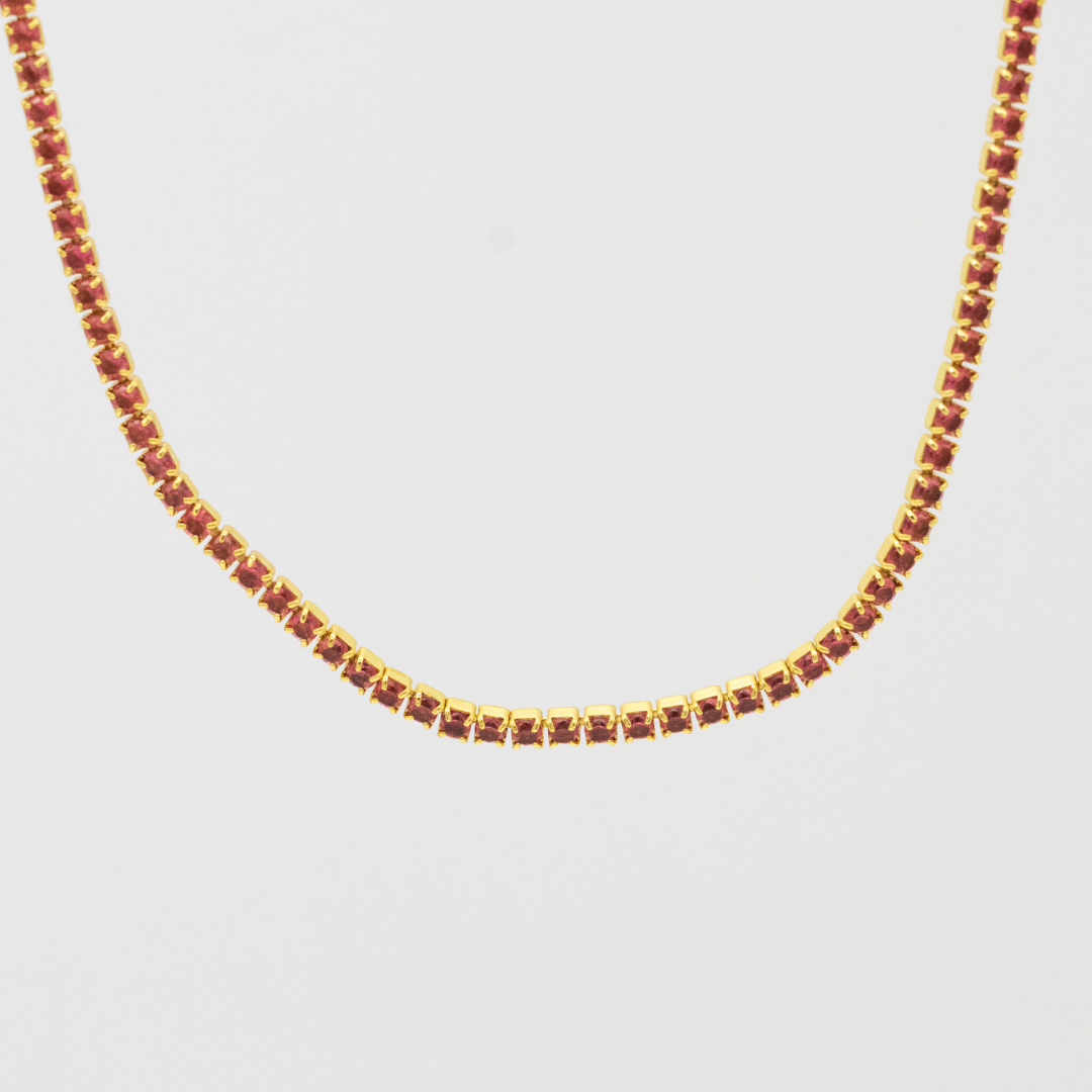 Choker Encanto Rosa