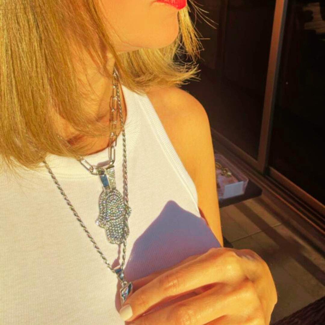 Collar Hamsen Silver