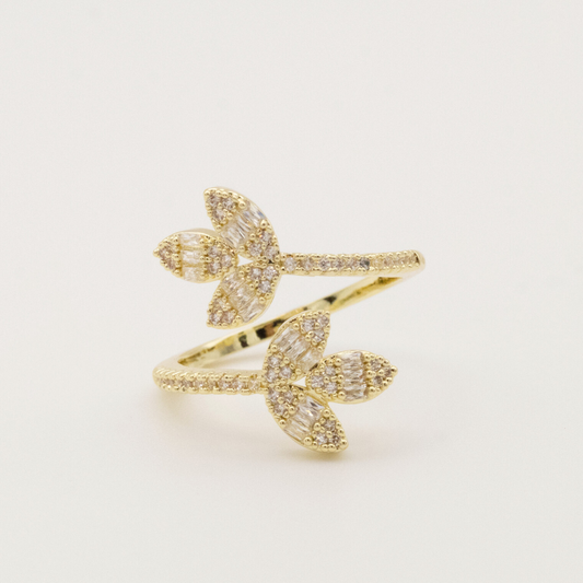 Anillos Flores Gold