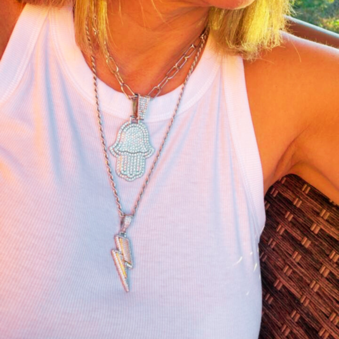 Collar Hamsen Silver