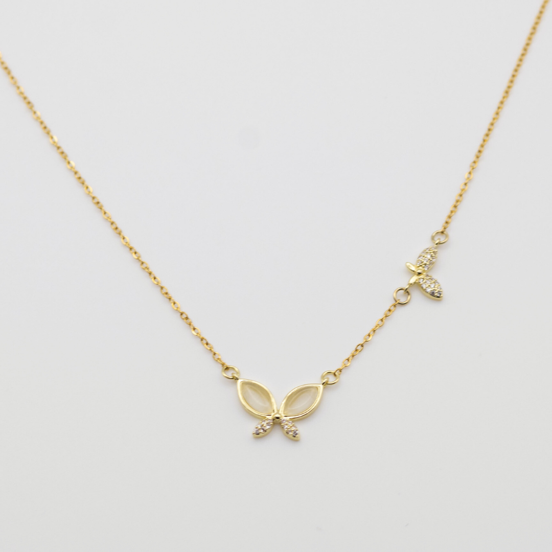 Collar Mariposa Cristal