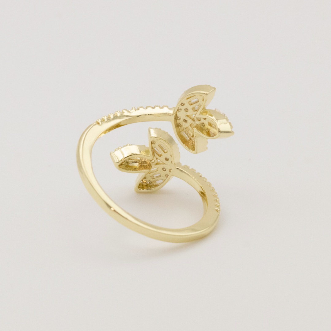 Anillos Flores Gold