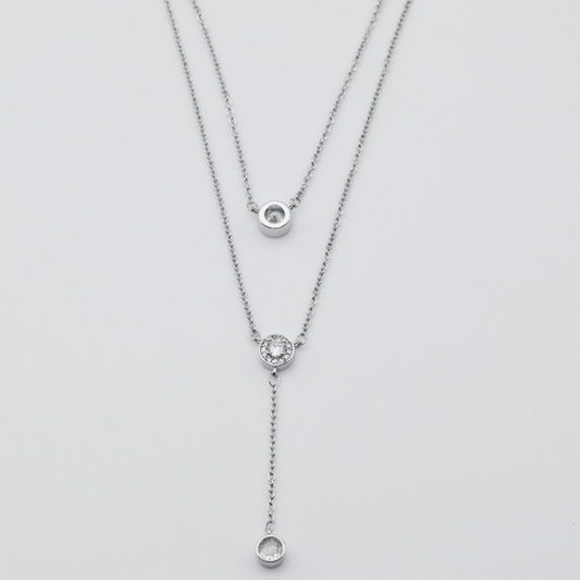 Collar Largo Silver