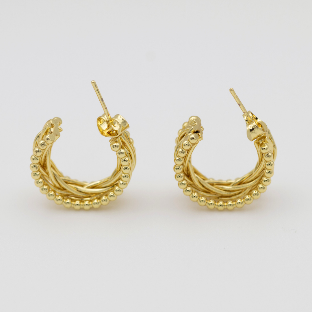 Aretes Nova Gold