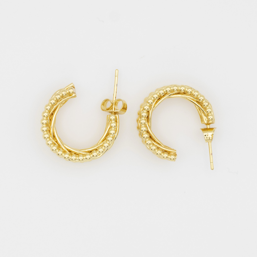 Aretes Nova Gold