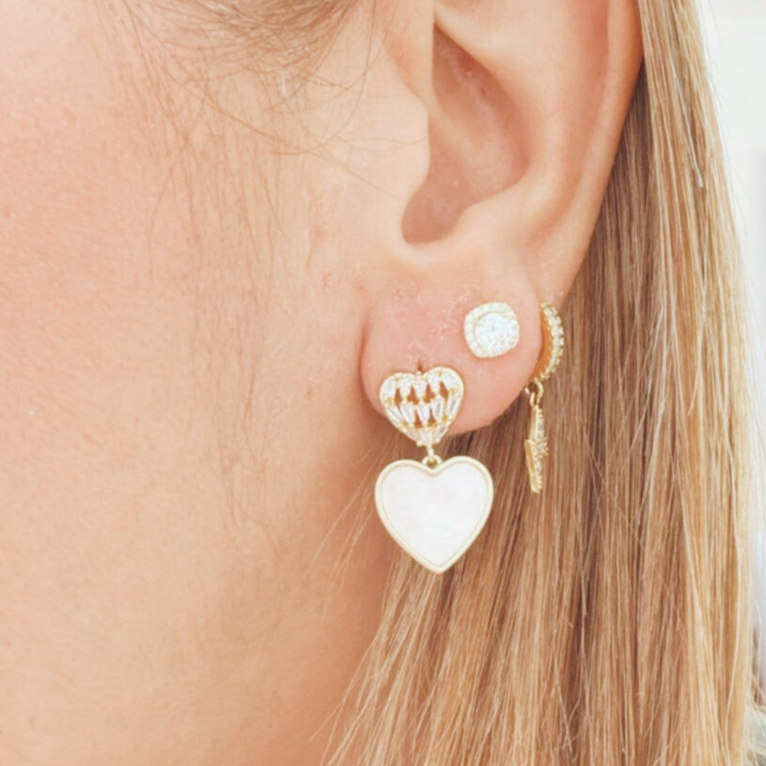 Aretes Dije Fresia Gold