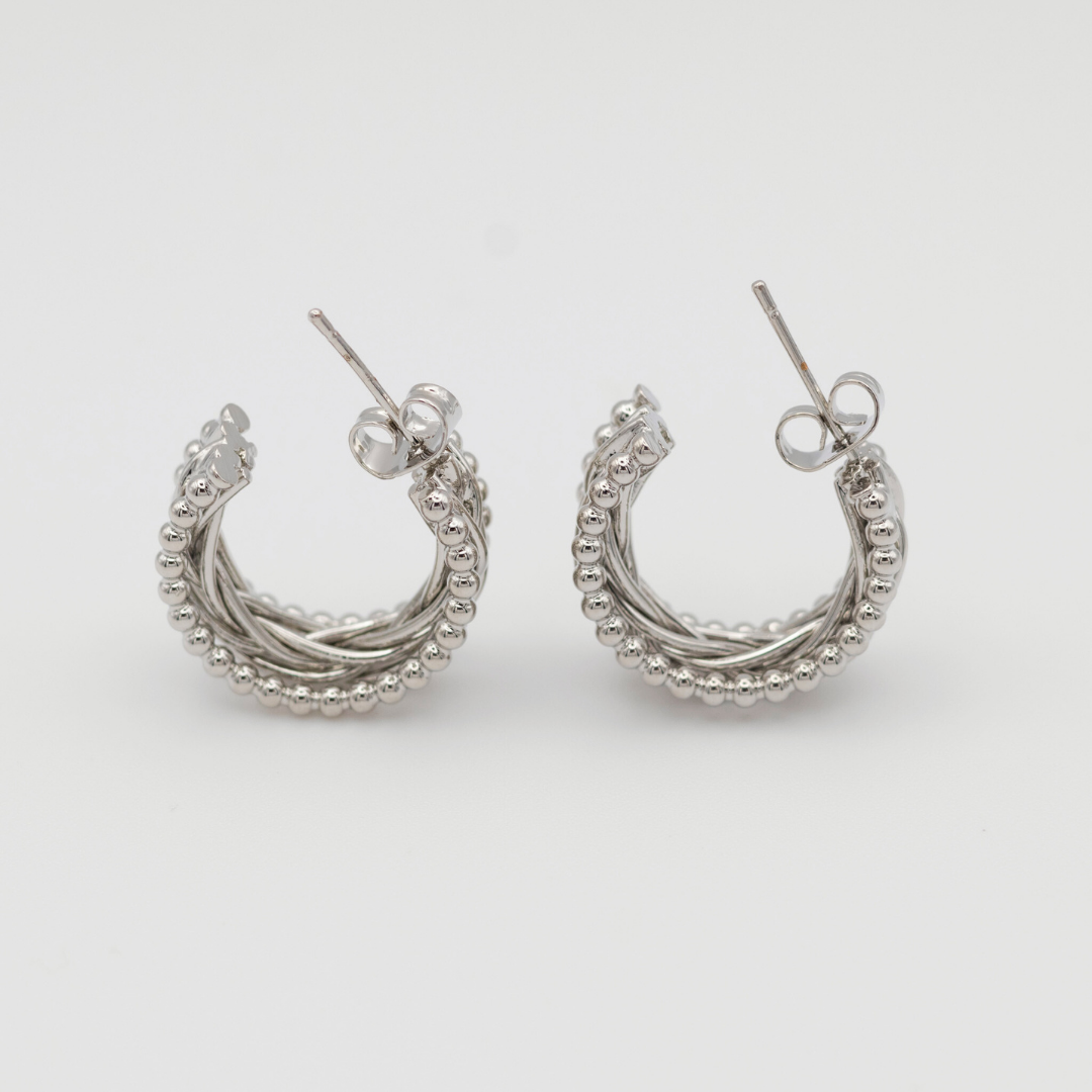 Aretes Nova Silver
