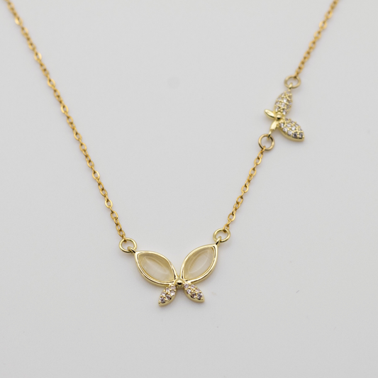 Collar Mariposa Cristal