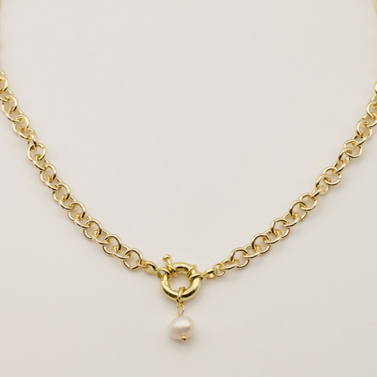 Collar Dije Perla