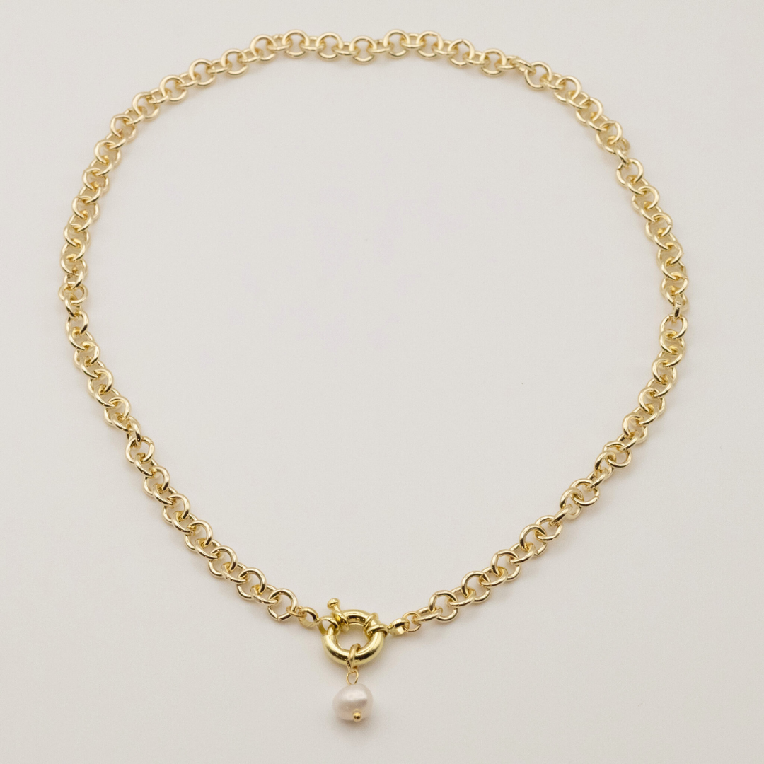 Collar Dije Perla