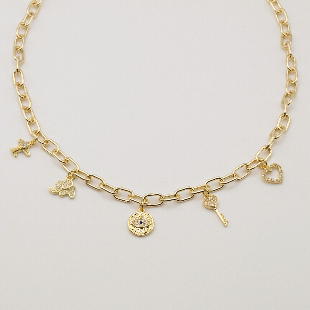 Collar Dije Ojo Turco