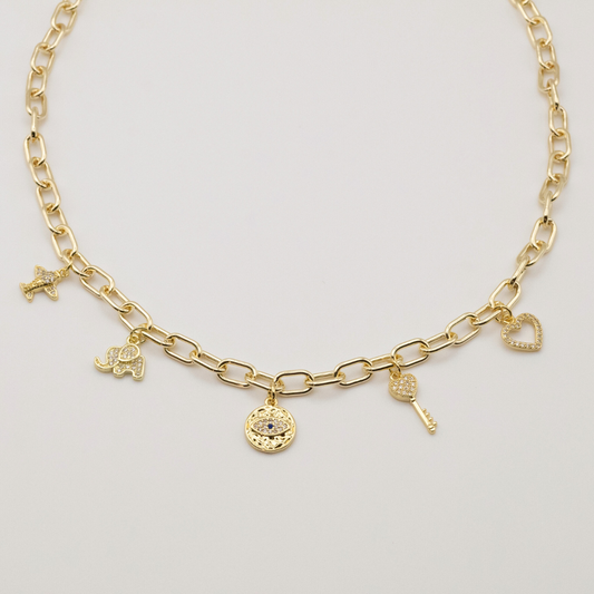 Collar Dije Ojo Turco