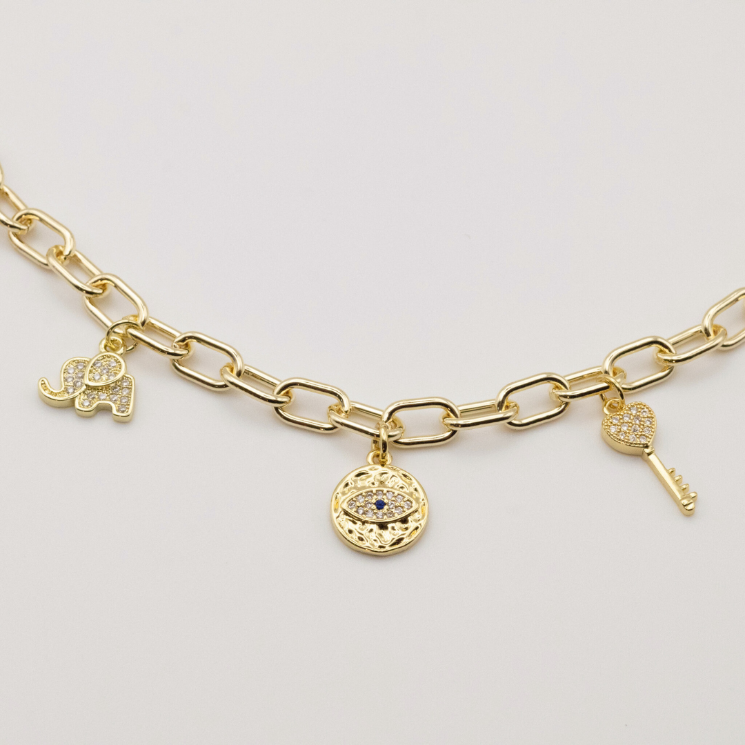 Collar Dije Ojo Turco