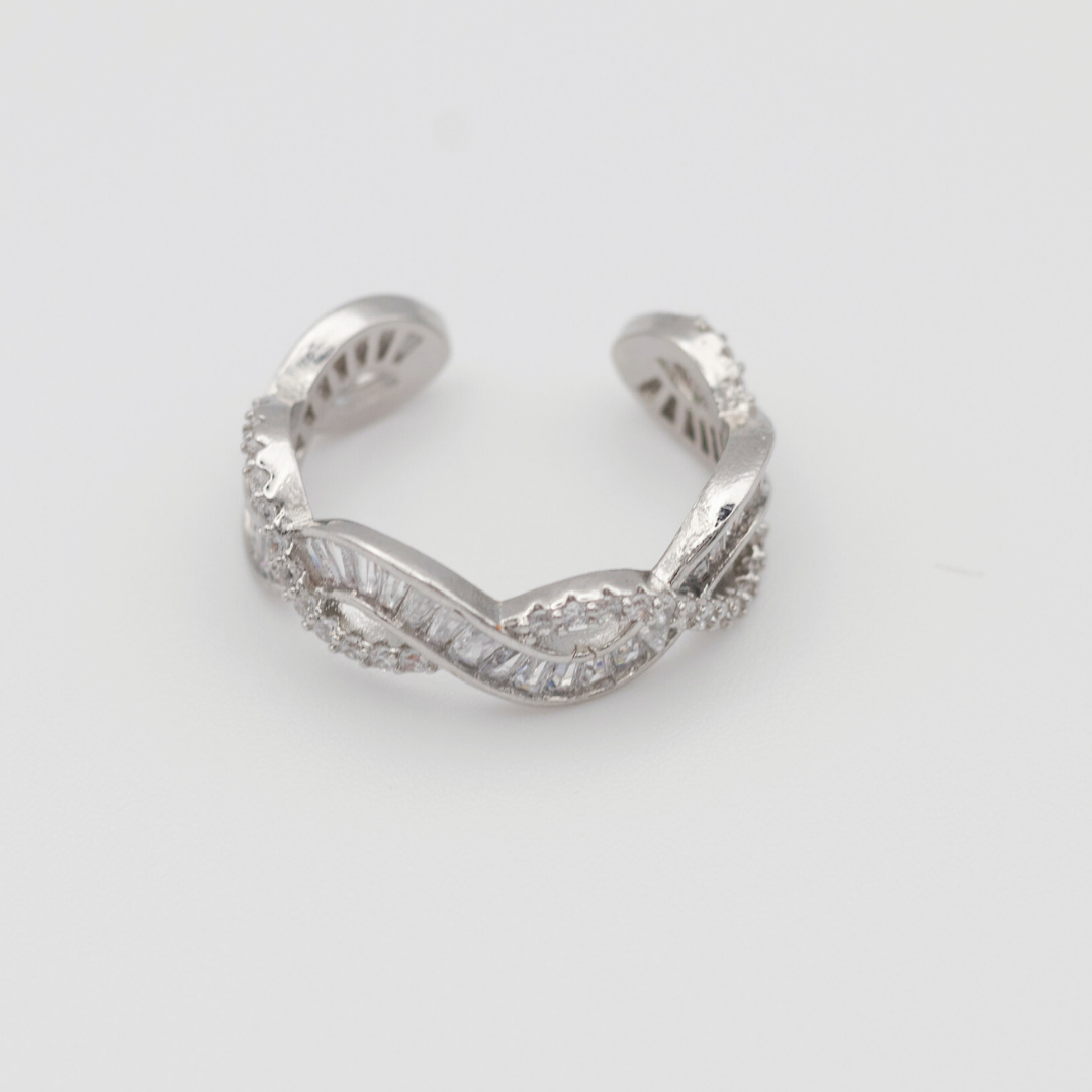 Anillo Ondas Cristal