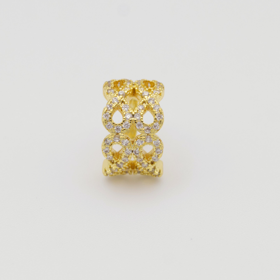 Earcuff Entrelazado Gold